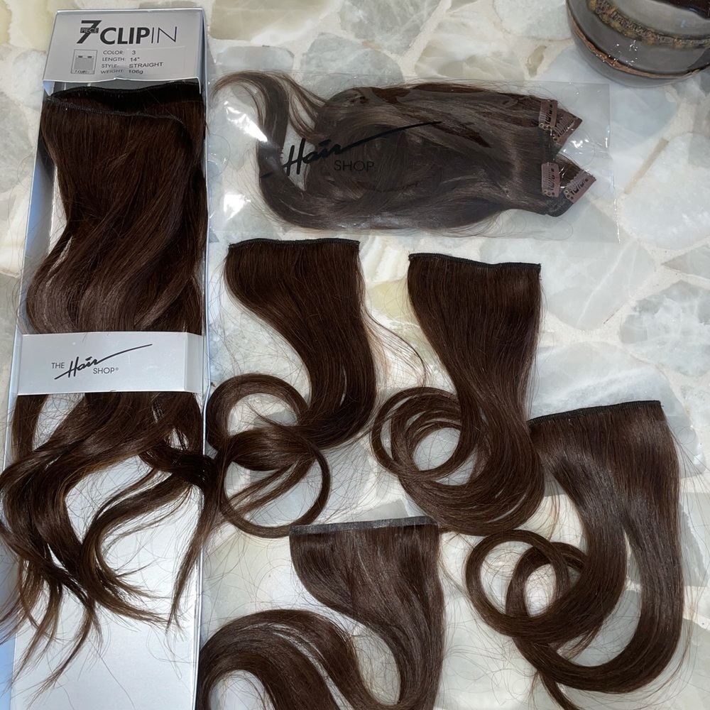 20 Clip Extensions from The Hair Shop